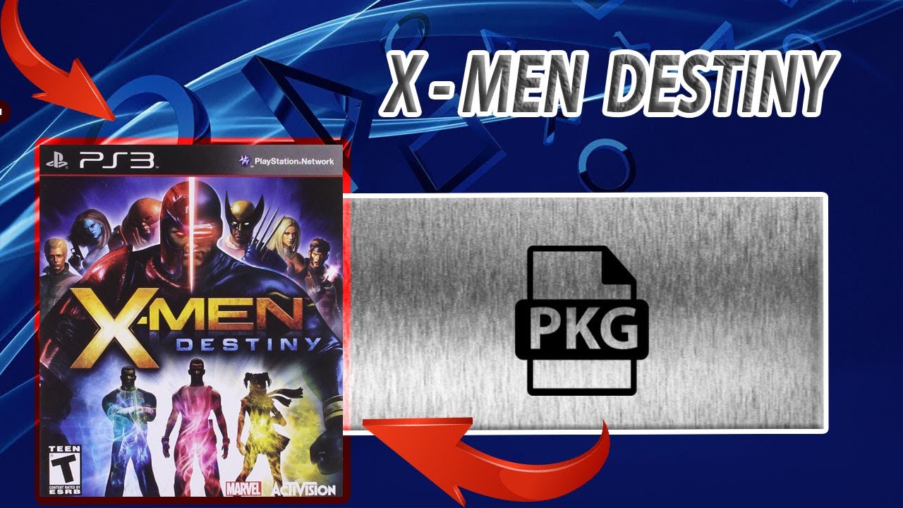 XMen Destiny Ps3 Pkg YouTube