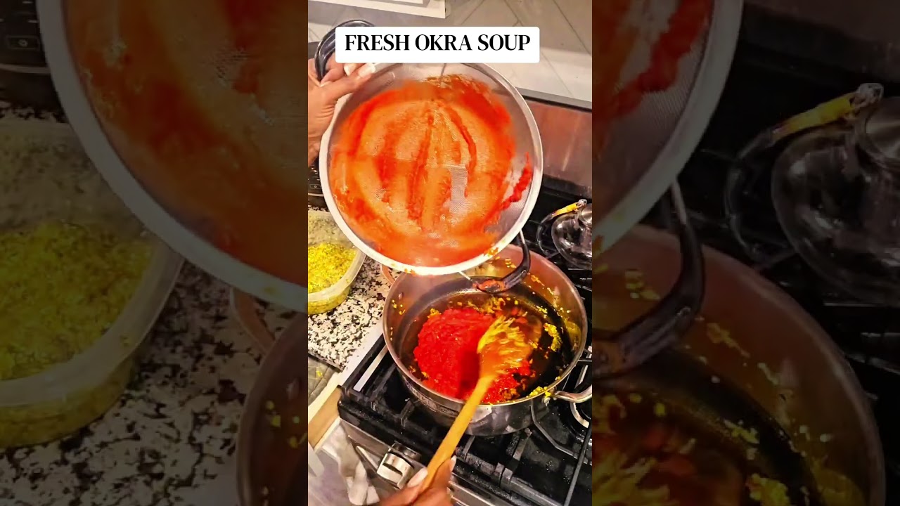 WEIGHT LOSS OKRA SOUP RECIPE | Healthy Nigerian Okra Soup That Keeps You Full 🍲🌿
