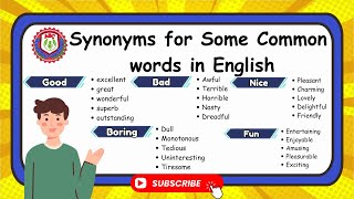 English Conversation Practice Daily English Speaking Practice Using Synonyms
