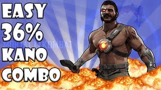 MK11: EASY 36% "KANO COMBO" Tutorial