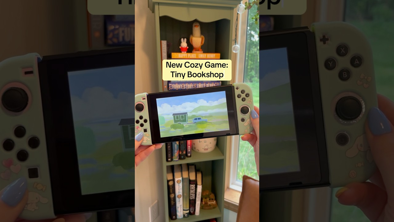 Tiny Bookshop is a new cozy management game! 