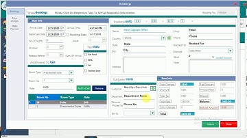 Hotel and Car Management System Room Booking part 1