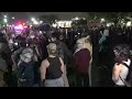 LIVE | Protesters, riot police clash outside ICE facility