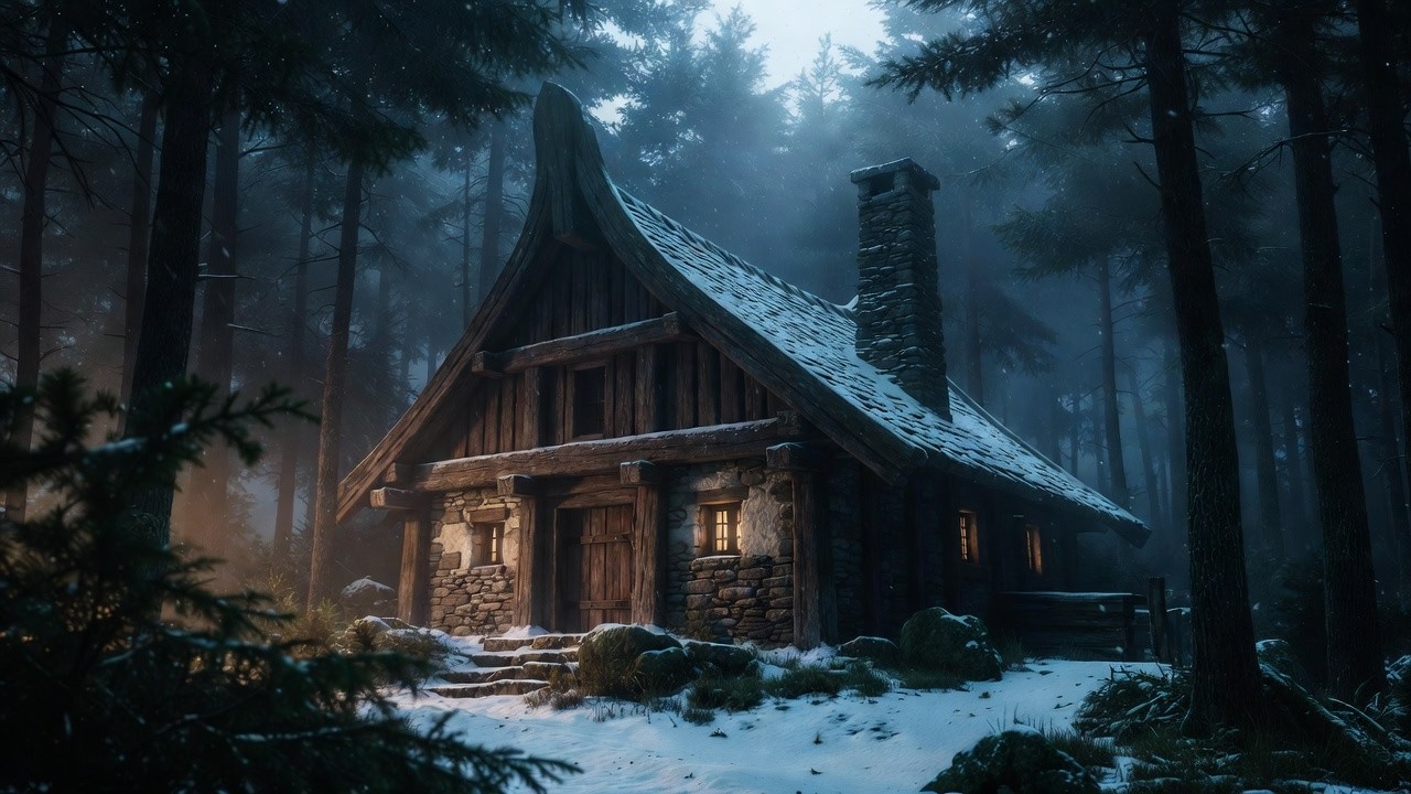 ❄️ Medieval Celtic Music for Studying  Frozen Nordic Castle Soundscape 🏰🌙