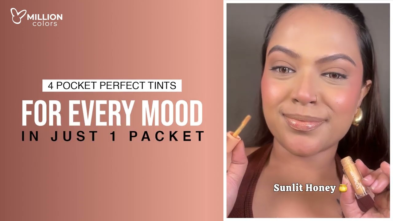 Million Colors Lip Balm Oil 💋 | Tinted Shine + Deep Nourishment | Set of 4 Must-Have Shades!