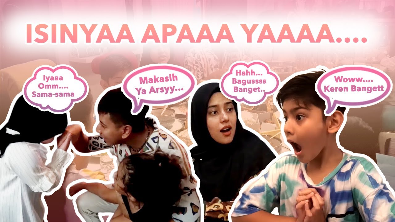 ABANG FAAZ DAPAT KADO DARI ARSY..!!