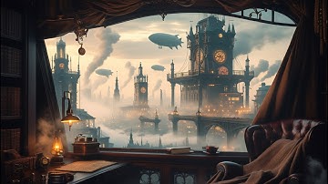 Steampunk relaxing ambient [4k]