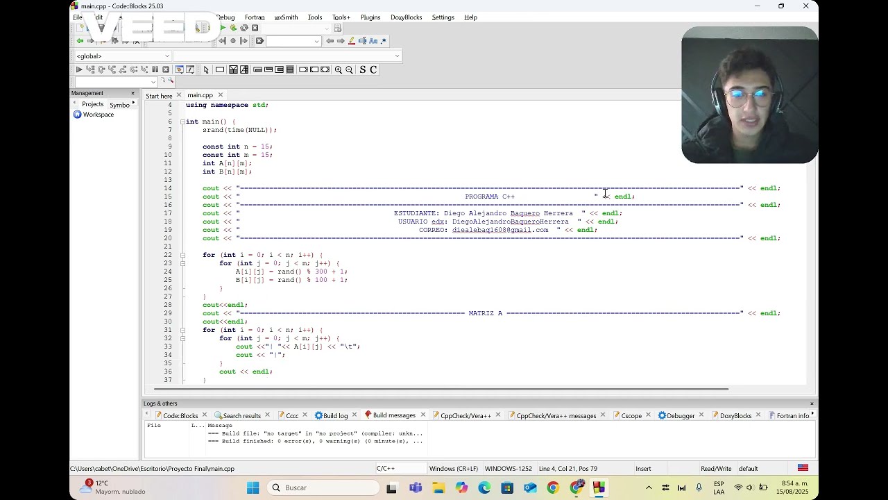 DiegoAlejandroBaqueroHerrera / diealebaq1608@gmail.com / Diego Alejandro Baquero Herrera