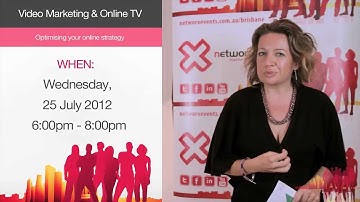 Invite to Video Marketing & Online TV - Networx Brisbane 25th July 2012