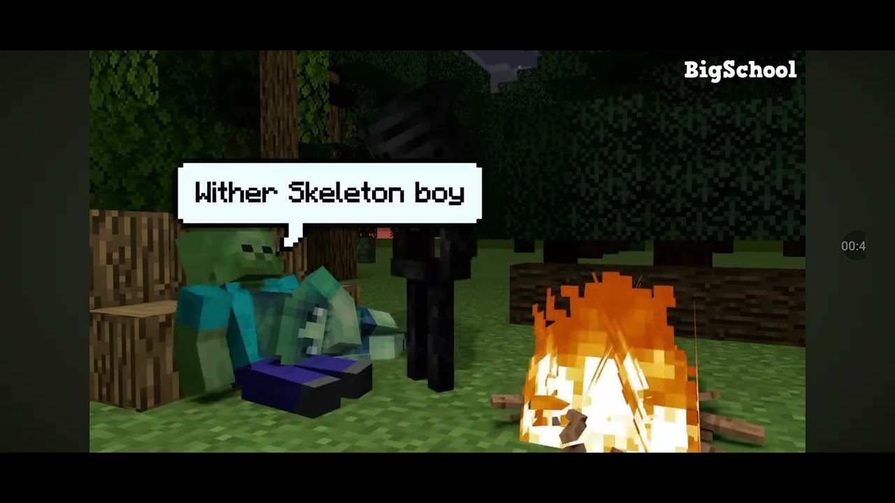 Monster school big school moment  