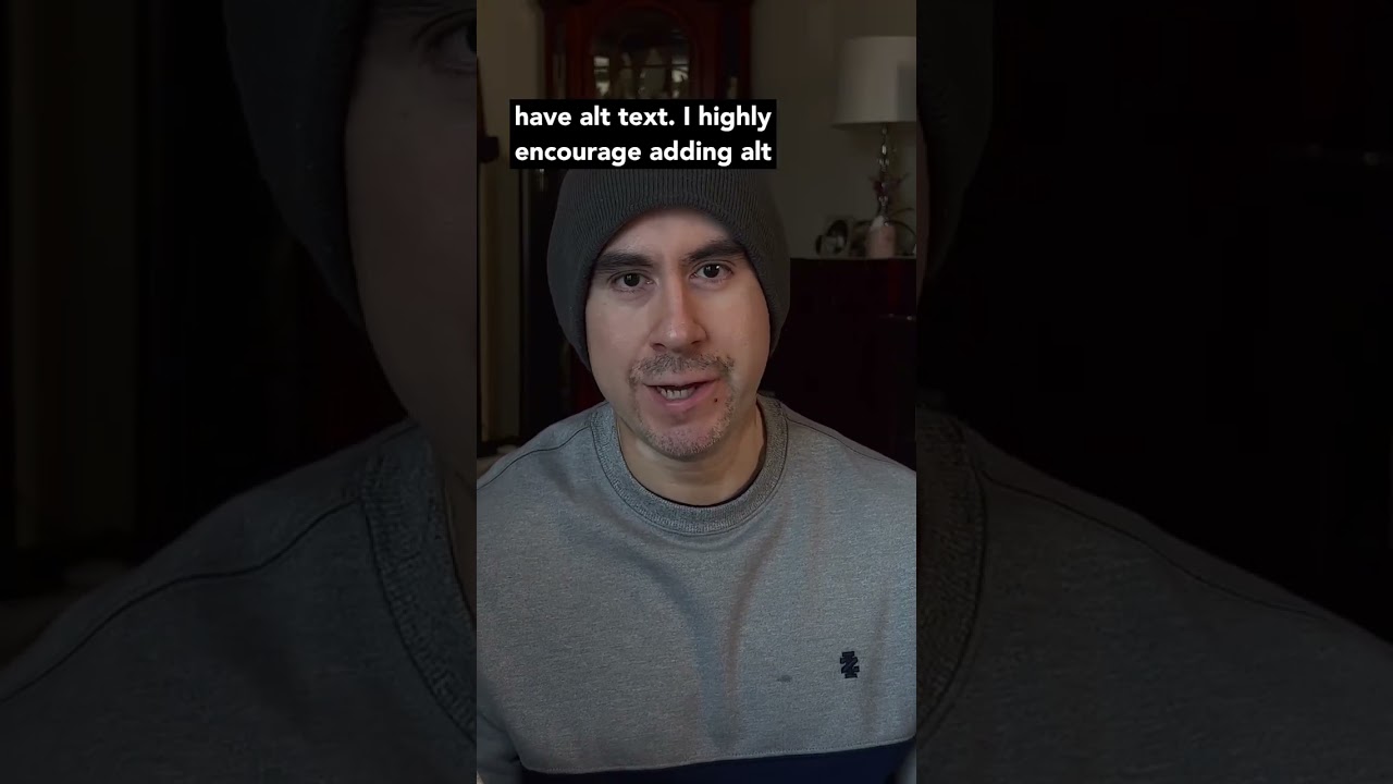 How blind people view pictures online.  