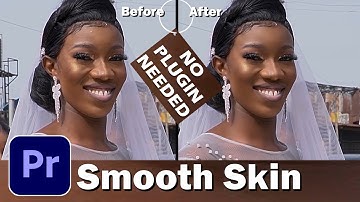 Easy way to Smooth Skin adobe premier pro NO PLUGIN NEEDED.