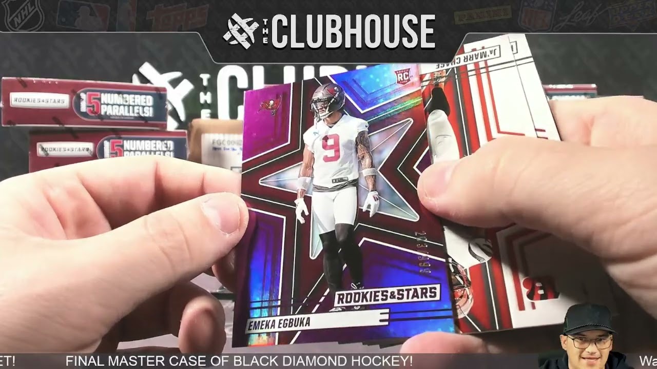 2025 Panini Rookies & Stars Football Hobby Case PICK YOUR TEAM Group Break 