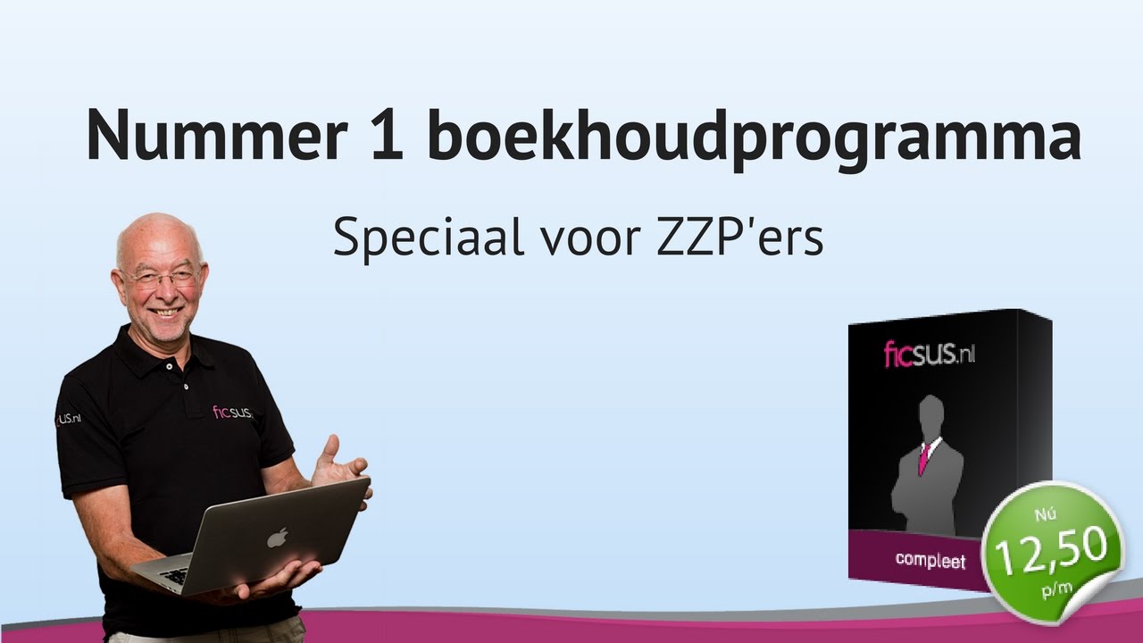 Online boekhoudprogramma speciaal voor ZZP