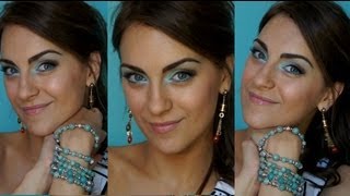 видео: ЛЕТНИЙ макияж с модным МЯТНЫМ акцентом  summer mint makeup картинка: ЛЕТНИЙ макияж с модным МЯТНЫМ акцентом  summer mint makeup