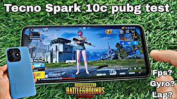 Tecno spark 10c pubg test with camera review 2025 | New update