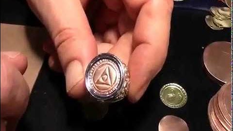 Make a Gold & Sterling Atlantis Ring ✨💍 | Coin Mounting DIY Tutorial
