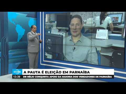 Dr Hélio conquista apoio da maioria de Vereadores de Parnaíba 09 04 2024
