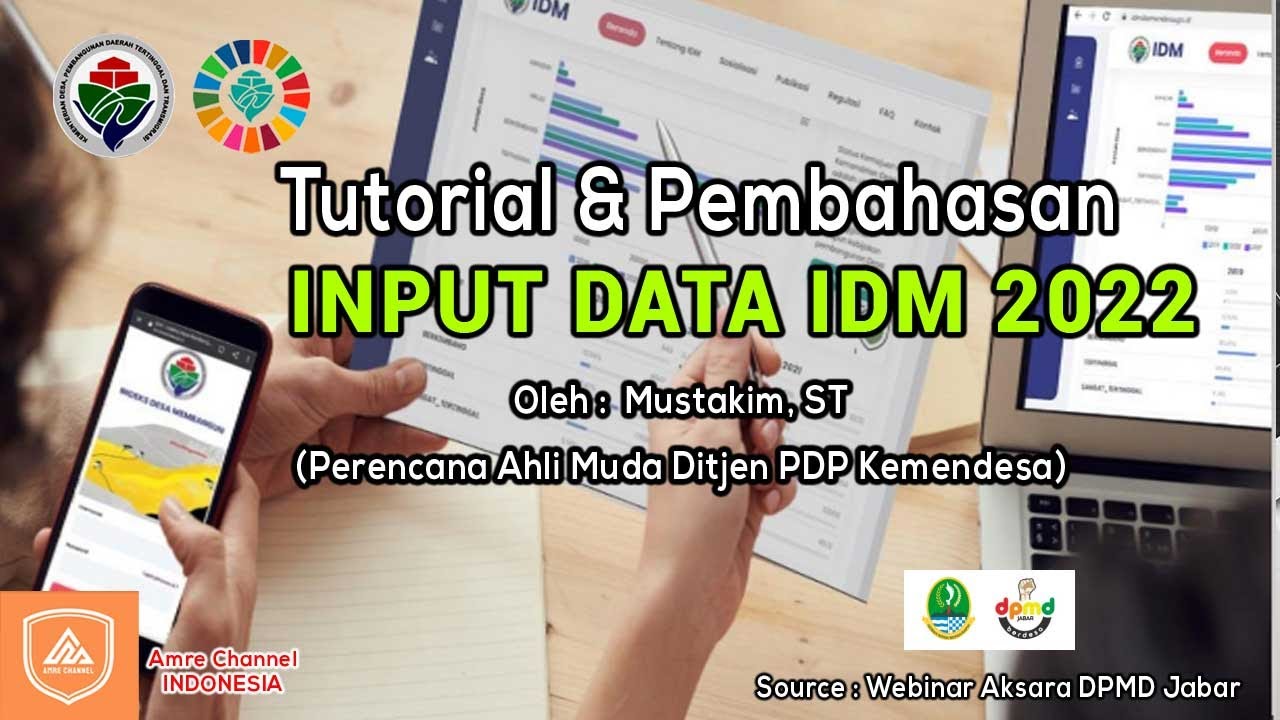 Tutorial dan Pembahasan Cara Input Data IDM 2022 | video kesatu - YouTube