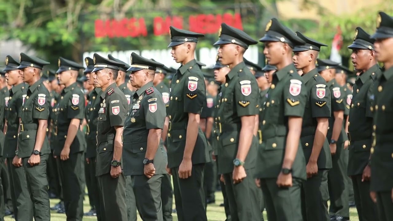 PENUTUPAN PENDIDIKAN BINTARA TNI AD RINDAM VI/MULAWARMAN