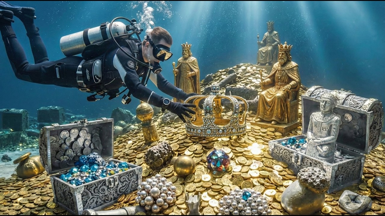 FOUND: Gold & Crowns on the Ocean Floor (Ocean Vault Expedition) [4K]