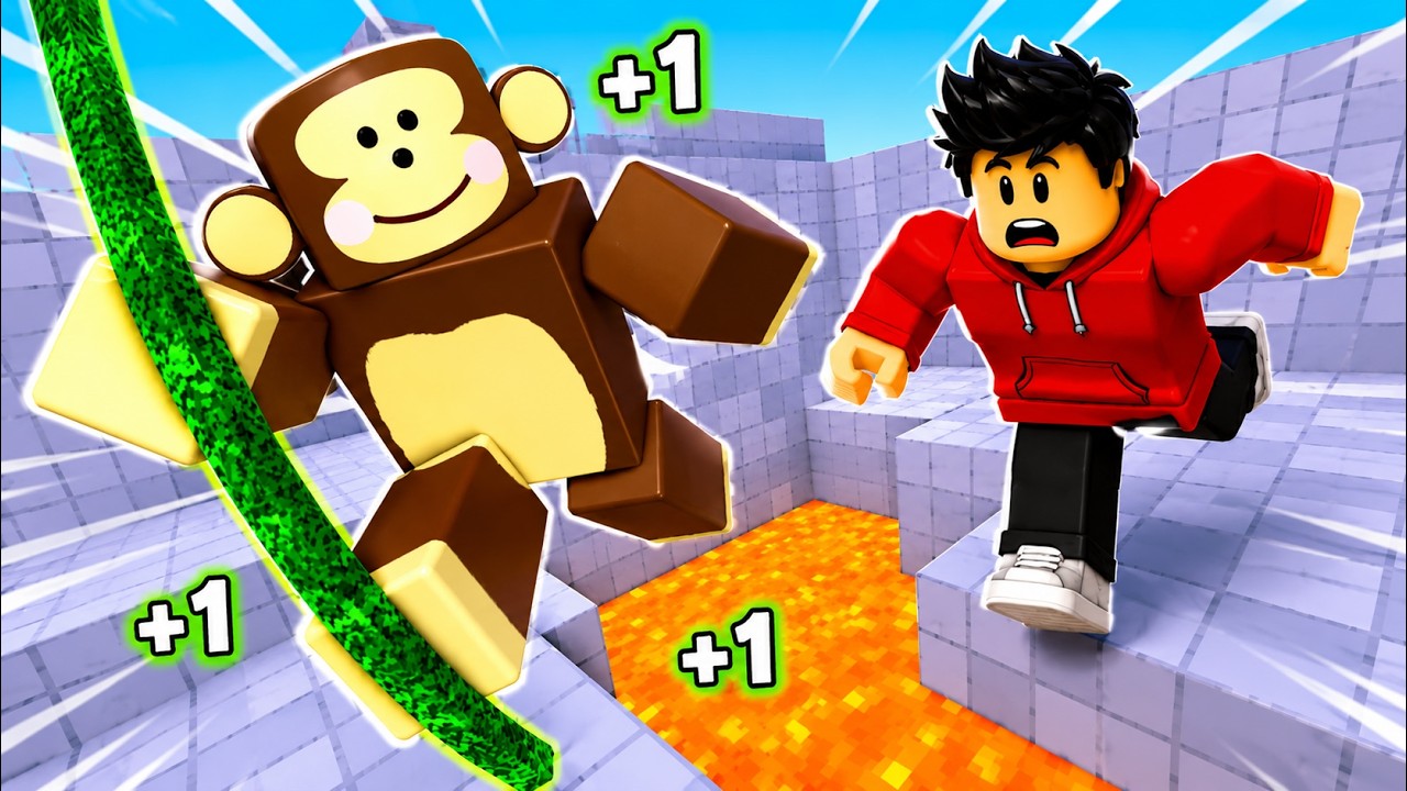 I Became the FASTEST Player in Speed Monkey Escape!