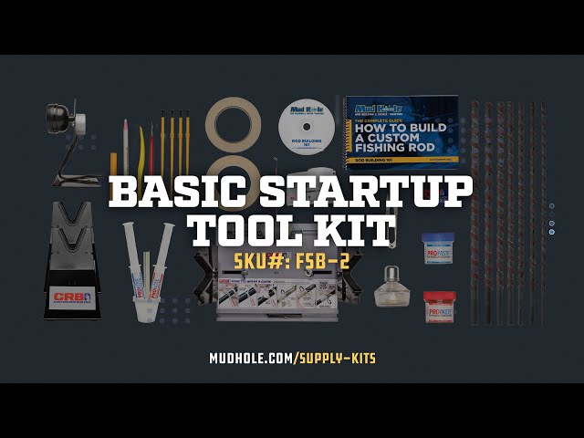 The Basic Rod Building Start-Up Supply Kit - #FSB-2 