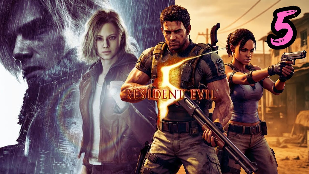 🟥 RESIDENT EVIL 5 AO VIVO | EPISÓDIO 4
