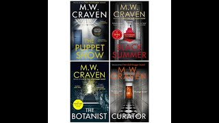 Washington Poe and Avison Fluke Series 4 Books Collection Set By M W Craven