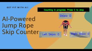 Ai-Powered Jump Rope Speed Sprint Counter - Project