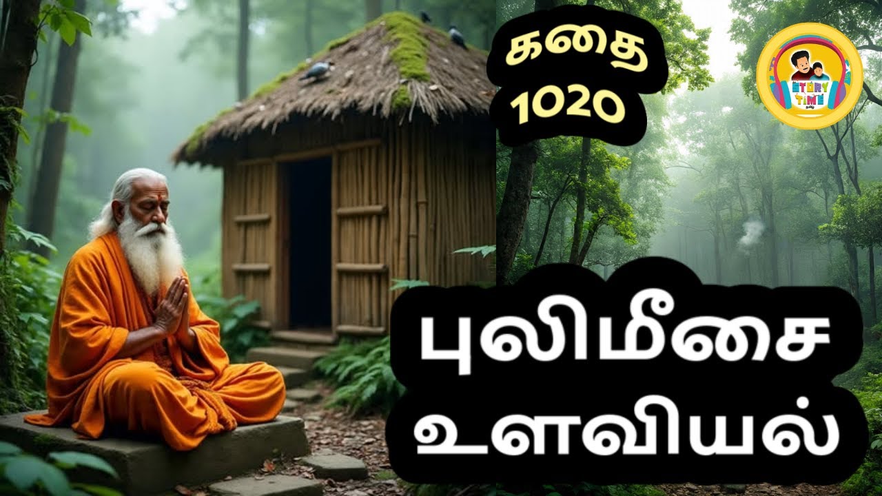 STORY 1020 | புலிமீசை உளவியல் | STORY TIME TAMIL