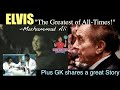 Muhammad Ali calls ELVIS "The Greatest of All-Times"