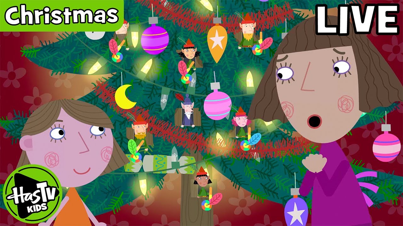 🔴 LIVE! Christmas with Ben and Holly's Little Kingdom! 🟢 HasTV Kids