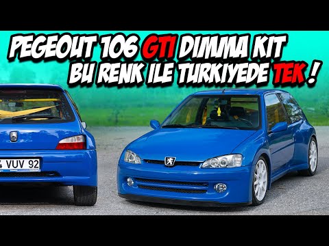 Modifiyeli Peugeot 106 GTi Maxi Dimma Widebody Kit ile Gazladık / Orjinaline Göre Neler Farklı ?