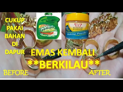 Video: Cara paling efektif untuk membersihkan item emas