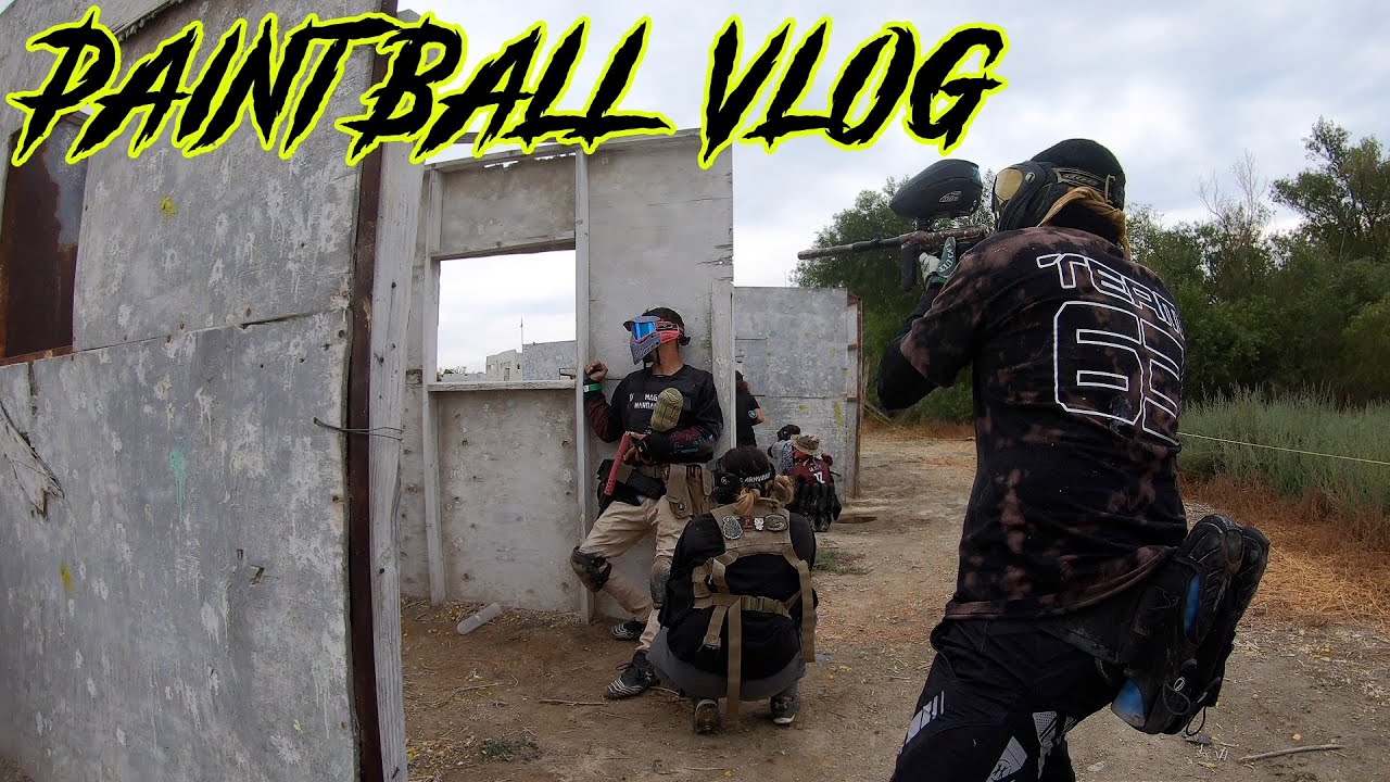 SC VILLAGE PAINTBALL // CELEBRATING OMAR'S 15TH BDAY