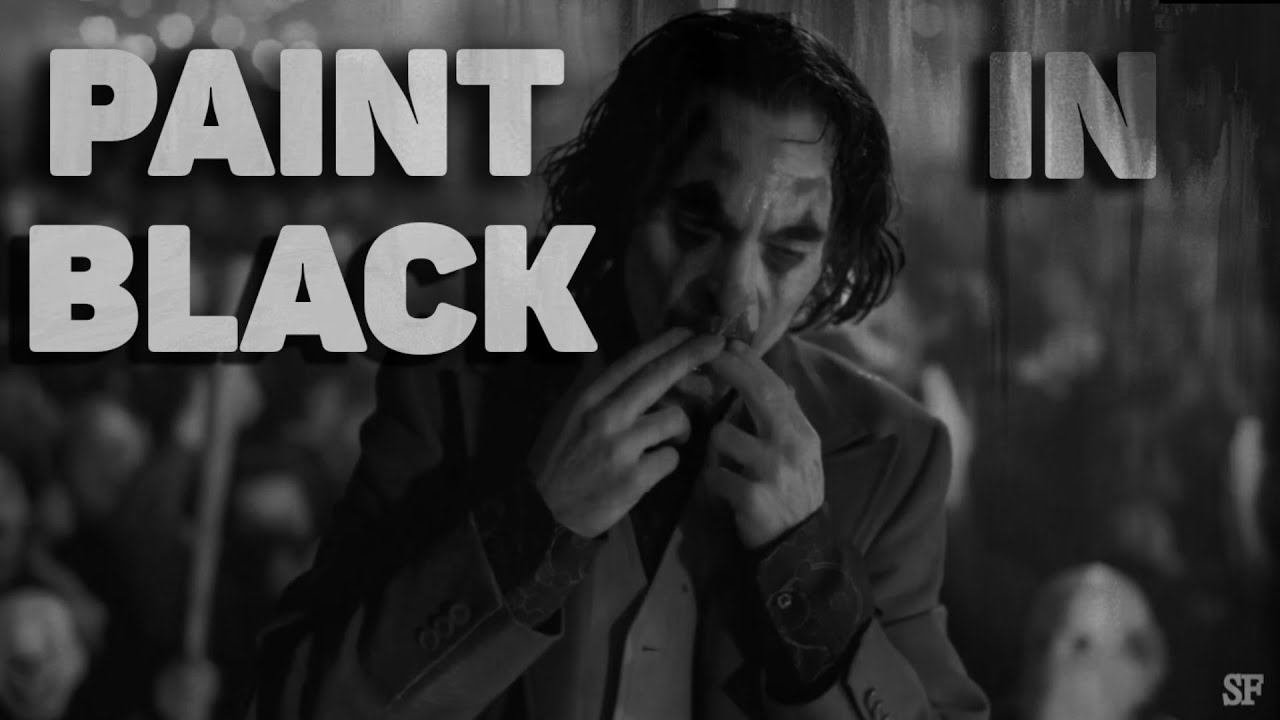 Arthur Fleck (Joker) | Paint in black