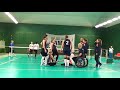 2017 Pajulahti Games   NED v RUS2 5 #sittingvolleyball