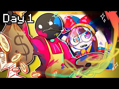 Artist Speedruns a Starving Artist Simulator