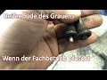 Lebensgefährlich, Mangelhafte Reifenmontage und Defektes Reifenventil verbaut