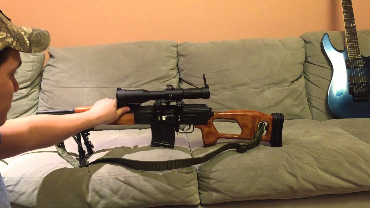 Румынский PSL, СВД на платформе АК