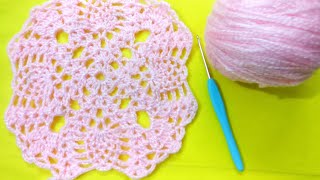 Crochet Pineapple Square ,Pattern For Blankets, Bed Throw,Cushion Covers,Table Mats,Shawls And More