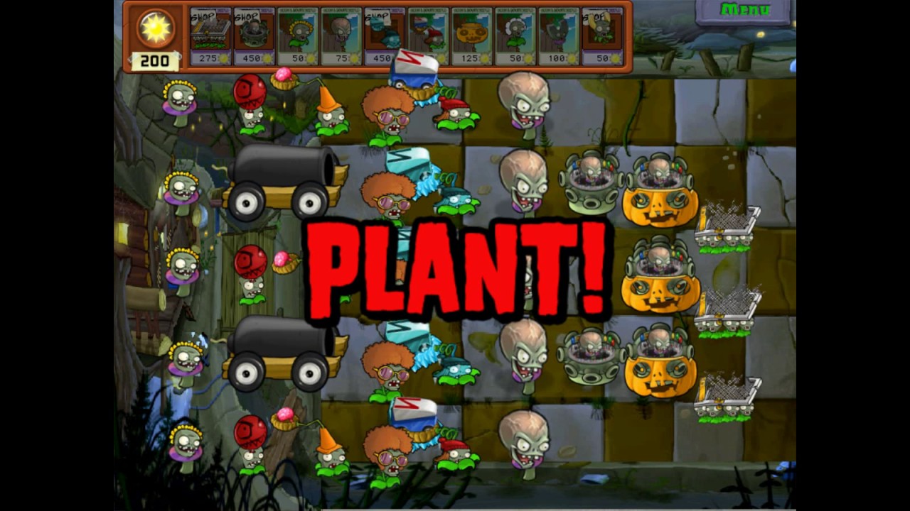 Gameplay image - Plants vs Zombies - IO Series mod for Plants Vs