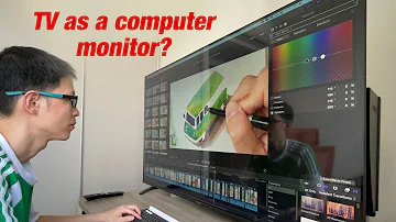 How do I use my smart TV as a second monitor?