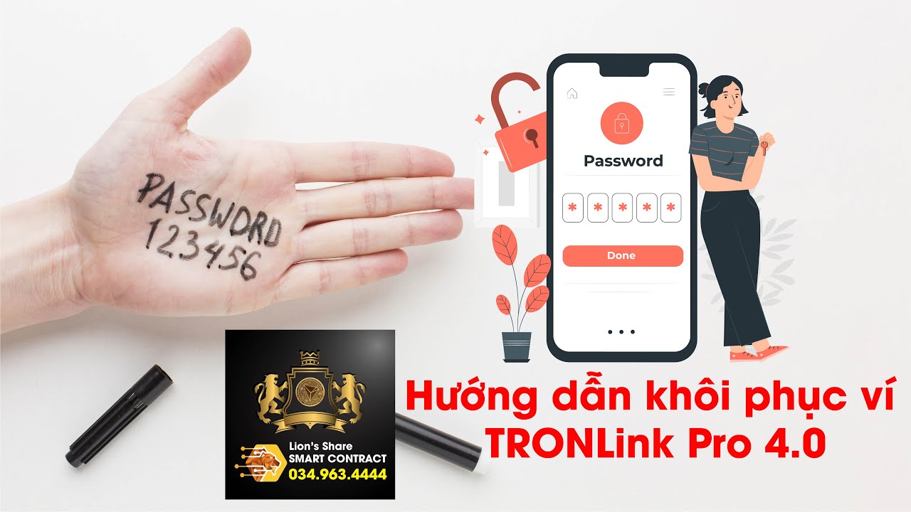 mk โปรโมชั่น  Update 2022  Hướng dẫn khôi phục Ví TRONLink Pro 4.0 khi quên mật khẩu_Lions share Smart Contract