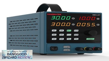 HANMATEK HM310-T Black Direct Current Stabilized Power Supply 30V 10A Dual-Frequency Review