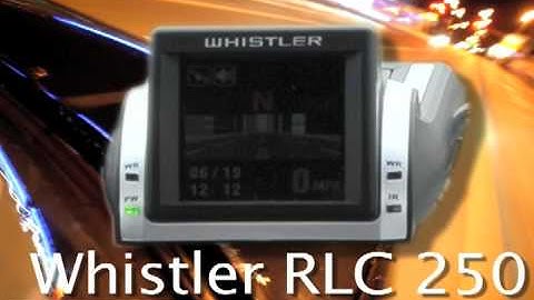 Whistler Radar Detector tests by 1st Radar Detectors at SML 2009