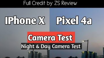Google Pixel 4A Camera Test | Pixel 4a vs Iphone X Camera test