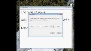 Implementing Product Key Technique in an Application