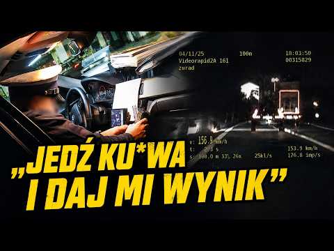 "Jedź ku*wa i daj mi wynik". Tak drogówka polowała na kierowców w Częstochowie.